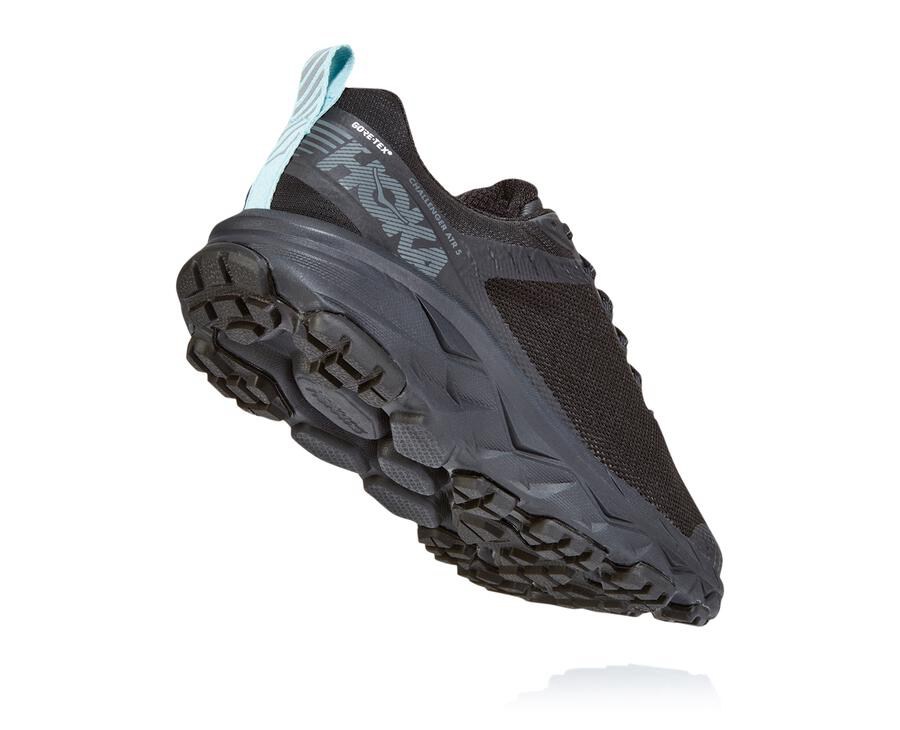 Hoka One One Womens Trail Shoes - Challenger ATR 5 GORE-TEX - Black - QIYB59871